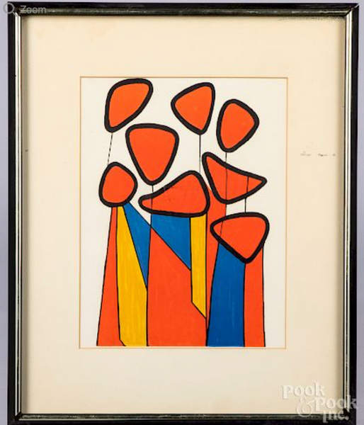 Alexander Calder : UN Stamp, 1975