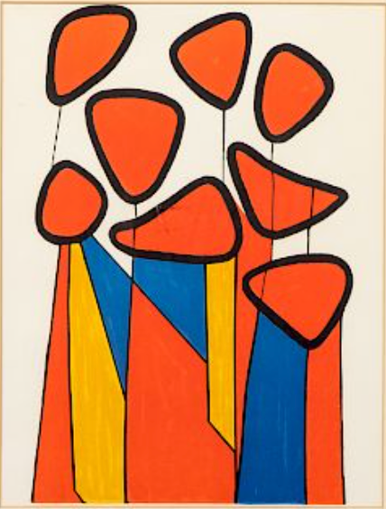 Alexander Calder : UN Stamp, 1975